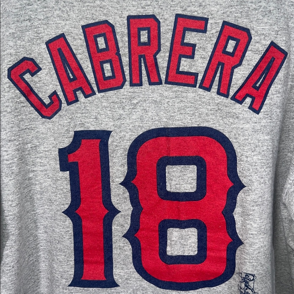 MLB Los Angeles Angels Cabrera Jersey Tee XL - Picture 5 of 5